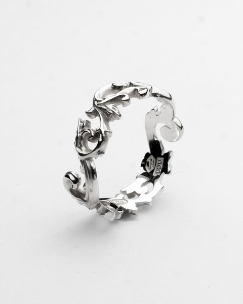 Acanthus Scroll Band | Lou Jewellery
