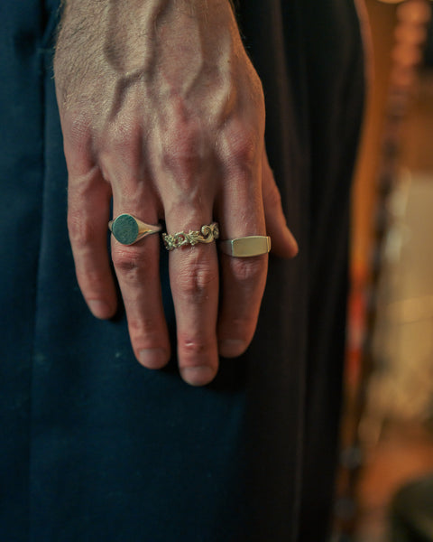 Scrollwork — September wearing photograph.