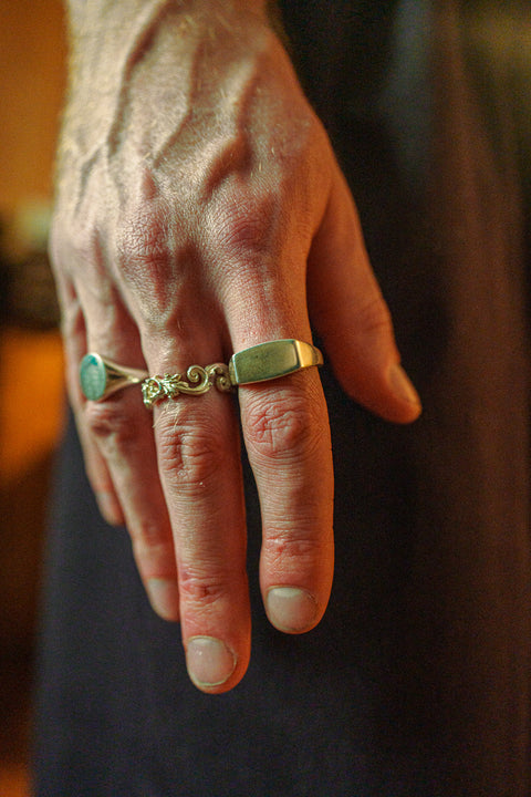 Scrollwork — September wearing photograph.